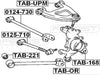 FEBEST TAB-UPM Rear Upper Arm Bushing