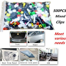 UNENDA Car Push Retainer Clips 630pcs with 16Most Popular Push Pins for Automotive Parts Sizes,Auto Push Pin Screw Clips with Blue Fastener Remover Tool for Toyota GM Ford Honda Acura Chrysler
