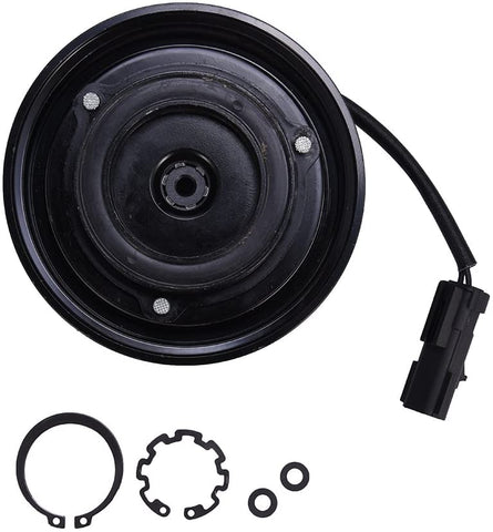 Catinbow AC Compressor Clutch Assembly 55111436AB Repair Kit with Pulley Bearing, Electromagnetic Coil & Plate for For J-eep Liberty 02-05 Dodge Dakota Ram