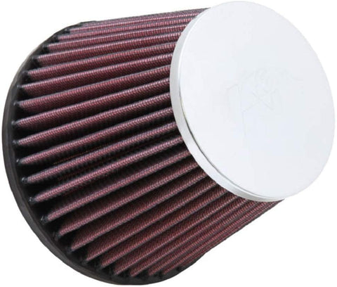 K&N Universal Clamp-On Air Filter: High Performance, Premium, Replacement Engine Filter: Flange Diameter: 2.75 In, Filter Height: 4.375 In, Flange Length: 0.75 In, Shape: Round Tapered, RC-9980