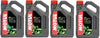 Motul 108089 Set of 4 5100 4T 15W-50 Motor Oil 1-Gallon Bottles