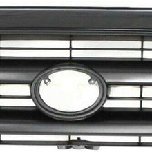 Grille for 1998-2000 Toyota Tacoma Painted Black Shell and Insert, 2WD/4WD, w/Pre-Runner, w/Color-Keyed Pkg