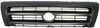 Grille for 1998-2000 Toyota Tacoma Painted Black Shell and Insert, 2WD/4WD, w/Pre-Runner, w/Color-Keyed Pkg