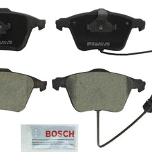 Bosch BC1111 QuietCast Premium Ceramic Disc Brake Pad Set For Audi: 2005-2009 A4, 2005-2009 A4 Quattro, 2006-2011 A6, 2005-2011 A6 Quattro, 2004-2009 S4, 2011-2013 TT Quattro; Front