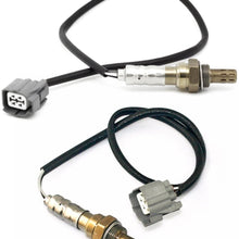 Kwiksen 2Pcs Heated Oxygen O2 Sensor 234-4621 234-4122 Upstream & Downstream Replacement for Honda Civic 1.7L D17A2 Engine Only 2001 2002 2003 Compatible with Acura EL Base - 1.7L 2001 2002 2003