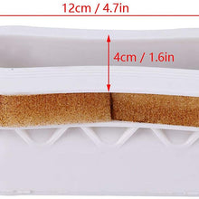 Demeras Surfboard Handle Durable Plastic Surfboard Insert Handle Surf Board Rescue Accessory for Surfing (White)