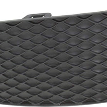Bumper Grille Set of 2 Compatible with MERCEDES BENZ C300 2015-2017 Front Right Side and Left Side Outer