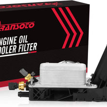 68105583AF Engine Oil Cooler Filter Housing Adapter | Compatible With 2014-2017 Chrysler 200, 300 | Dodge Challenger, Grand Caravan | Jeep Grand Cherokee, Wrangler | Ram 3.6L V6 | Replaces 68105583AA