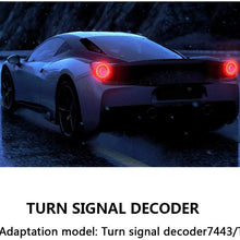 KOOMTOOM Canbus Decoder 7443 Anti Flicker Harness Load Resistor Turning Signal Light Brake Light Backup Lamp Car Led Flickering Warning Error Canceller Decoder