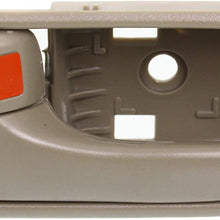 Interior Door Handle Compatible with Toyota Camry 2002-2006 Set of 4 Front and Rear Right Side and Left Side Beige Plastic Japan/Usa Built