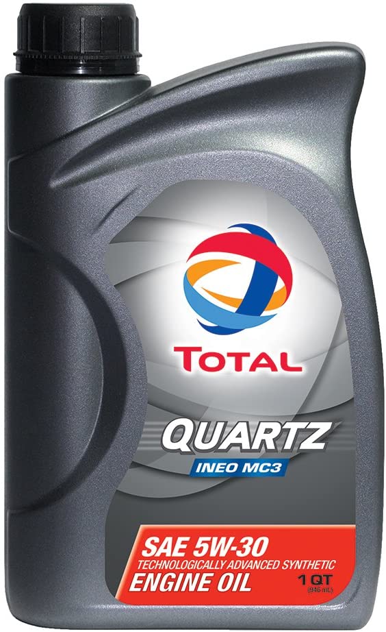 TOTAL 182950-12PK Quartz INEO MC3 5W-30 Engine Oil - 1 Quart (Pack of 12)