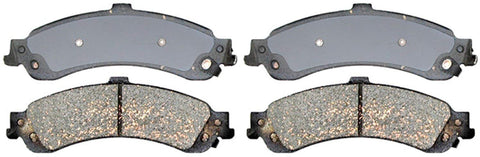 ACDelco 14D834CH Advantage Ceramic Rear Disc Brake Pad Set with Hardware