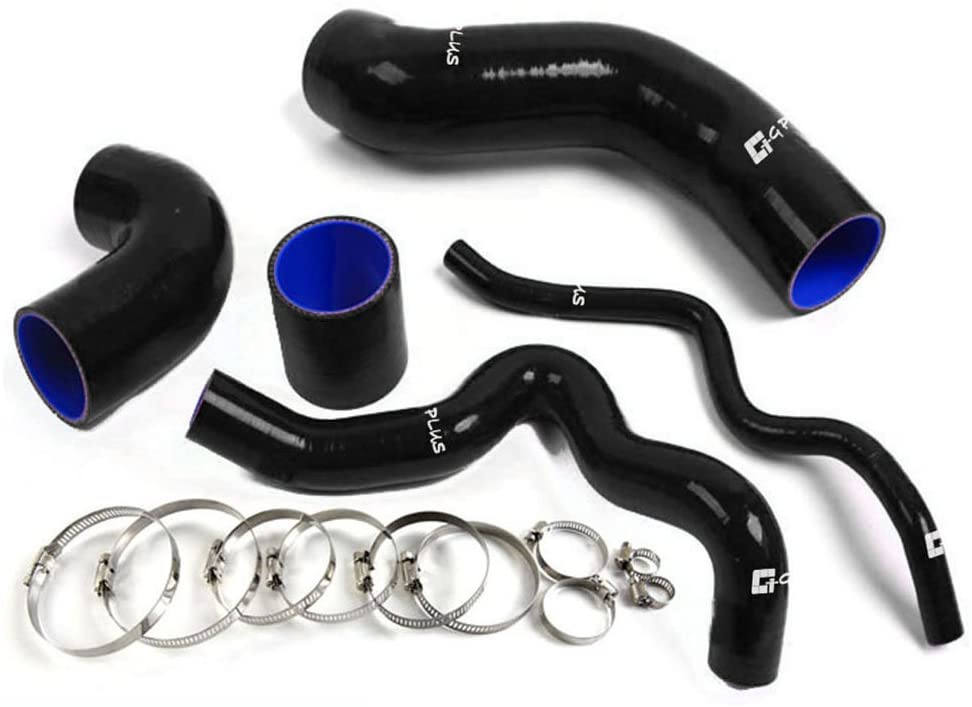 Silicone Turbo Intercooler Boost Hose Kit Clamps For VW Golf IV MK4 BORA 1.8T JETTA 1996 1997 1998 1999 2000 2001 2002 2003 2004 2005 Black