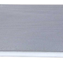 AutoShack RK1004 25.9in. Complete Radiator Replacement for 2003 2004 Cadillac CTS 3.2L
