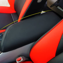 BeHave Autos Armrest Cover,Armrest Box Cover Fit for Toyota Camry 2018 2019 Central Console Armrest Box,Black with Black Stitches