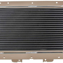 ALLOYWORKS 3 Row Aluminum Radiator For 2006-2009 Yamaha Rhino 450/2004-2007 Yamaha Rhino 660