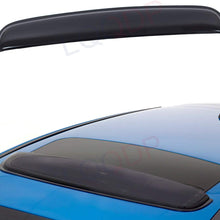 LQQDP Set of 1 35" / 89cm (34" Between The Inner Edge) Universal Small Size Smoke Acrylic Tape-On Sun/Rain Guard Top Sun/Moon Roof Visor Fit 28“-34” Moonroof/Sunroof