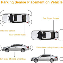 OCPTY Bumper Backup Sensor, Parking Assist Sensor OEM Reverse Bumper Sensor 89341-33210 fit for 2012 2013 2014 2015 Toyota Camry,2013 2014 Toyota Land Cruiser