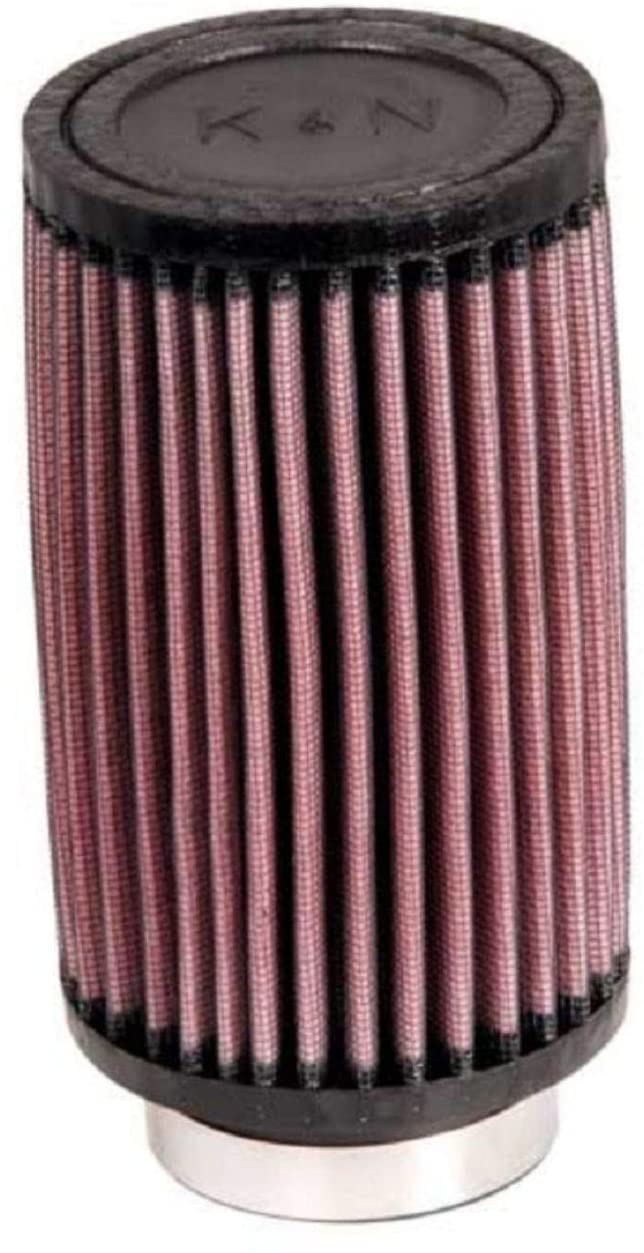 K&N Universal Clamp-On Air Filter: High Performance, Premium, Washable, Replacement Engine Filter: Flange Diameter: 2.25 In, Filter Height: 6 In, Flange Length: 0.625 In, Shape: Round, RD-0620