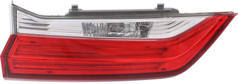 New Left Driver Side Inner Tail Light Assembly For 2017-2018 Honda CRV, Mounted On Liftgate HO2802116 34155TLAA01