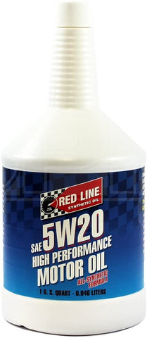 Red Line 15204 1 Pack Motor Oil Quart (5W20)