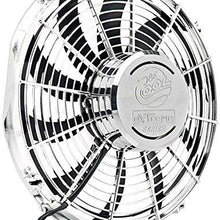 Be Cool 75504 Extreme Pusher Fan, 13", Chrome