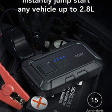 Roav Jump Starter, by Anker, 400A Peak 12V 9000mAh, for Gasoline Engines up to 2.8L, Portable Charger Power Bank, Advanced Safety Protection and Built-In LED Flashlight (Renewed)