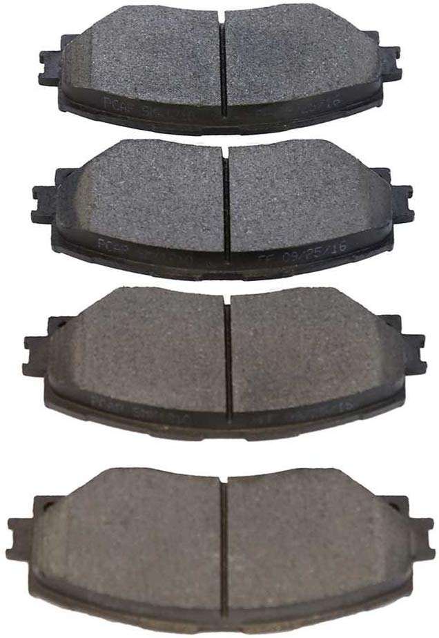 Prime Choice Auto Parts SMK1210 New Front Semi Metallic Brake Pad Set