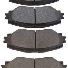 Prime Choice Auto Parts SMK1210 New Front Semi Metallic Brake Pad Set