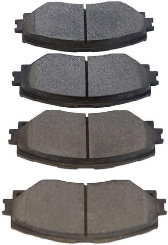 Prime Choice Auto Parts SMK1210 New Front Semi Metallic Brake Pad Set