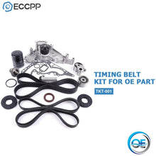 Timing Belt With Water Pump Kit, ECCPP Automotive Replacement Timing Kits For 1998-2004 Lexus LX470 2002-2004 Toyota Sequoia 4.7L V8 DOHC