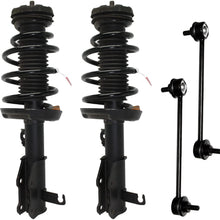 Detroit Axle - Brand New Complete 12-Piece Front Suspension Kit - 2 Front Struts, 2 Lower Control Arm & Ball Joint, All 4 Tie Rod, 2 Sway Bar - Fits Non Turbo Models Only. 11.8 Inch Center to Center