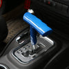 Voodonala T-Handle Shift Knob Shifter for Dodge Charger Challenger Jeep Wrangler JK Compass, ABS Blue