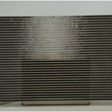 VioletLisa All Aluminum Air Condition Condenser 1 Row Compatible with 2000-2005 Focus Without Oil Cooler