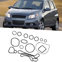 Hlyjoon 15 Pcs Engine Oil Cooler Gasket Seal O-Ring 55354071 Engine Oil Cooler Gasket Seal Repair Kit Fits for Chevrolet