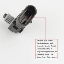 Fuel Tank Pressure Sensors 16238399 Compatible with Chevy Avalanche Astro Camaro Impala Malibu Silverado 1500 Tahoe, Buick, GMC Sierra Yukon, Cadillac, Pontiac, Fuel Pump Tank Vapor Vent (EVAP)