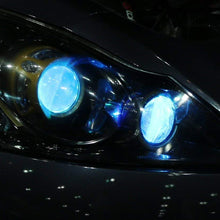 iJDMTOY (2) v2. Blue 3-SMD-5050 LED Modules For Car Motorcycle Projector Headlight Demon Eyes Retrofit