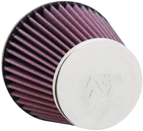 K&N Universal Clamp-On Air Filter: High Performance, Premium, Replacement Engine Filter: Flange Diameter: 2.375 In, Filter Height: 4.3125 In, Flange Length: 0.75 In, Shape: Round Tapered, RC-8300