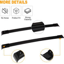 NOTUDE Roof Rack fit for Honda Odyssey 2005-2010 Rooftop Crossbars Cargo Carrier for Honda Odyssey - Max Load 165LBS (Sold as 1 Pair)
