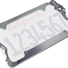 Motorup America Auto License Plate Frame Cover - Two Dancers Fits Select Vehicles Car Truck Van SUV