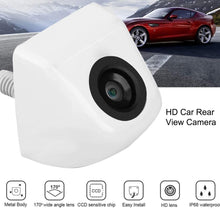 Reverse Backup Camera, IP69 Waterproof Great Night Vision HD 170 Degree Wide View Angle 2-in-1 Universal Car Front/Side/Rear View Camera, Support NTSC/PAL video system, easy instal