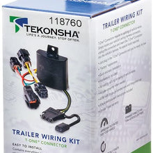 Tekonsha 118760 T-One Connector Assembly with Upgraded Circuit Protected ModuLite HD Module