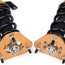 Coilover Struts Spring Shocks Adjustable Height Coilovers Suspension Struts Coil Spring Shocks and Struts Full Set Kits ECCPP Fit for 2009-2017 Toyota Corolla /2009 Toyota Matrix