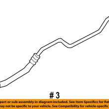 Genuine BMW E81 E82 E87 E87N E88 Oil Cooler Hose Pipe Inlet OEM 17227577635