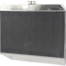 OzCoolingParts 68-74 Dodge & Plymouth Radiator, 4 Row Core Aluminum Radiator for 1968-1974 1969 70 71 Dodge Challenger/Charger/Coronet, Plymouth Barracuda/Belvedere/Satellite/Roadrunner/GTX, V8 Engine