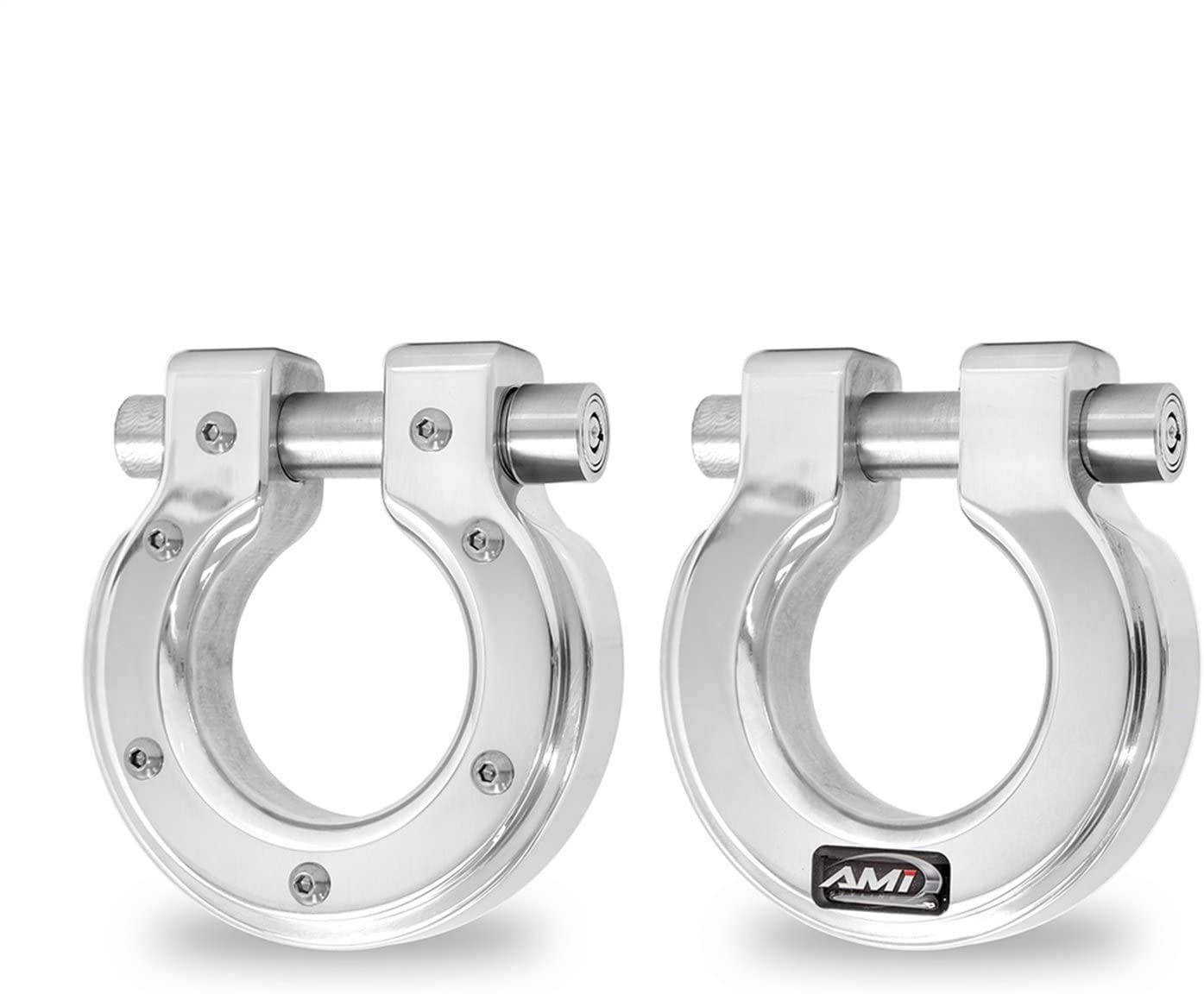 All Sales 8814P-2 Polished Ami Demon V2 - Round D-Ring