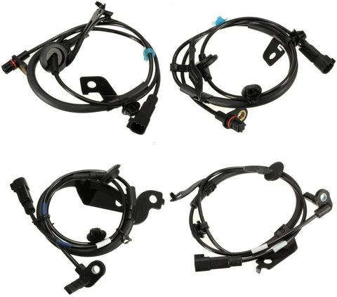 RQBHD 4pcs Wheel Speed ABS Sensor for Mitsubishi Lancer Outlander 2007-2012 4670A576 4670A575 4670A580 4670A579 (Color : Rear Right)