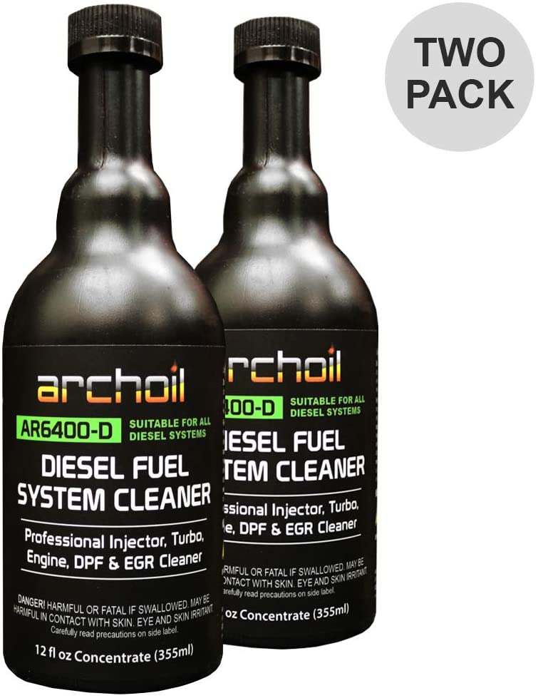 Archoil AR6400-D Diesel Fuel System Cleaner (Two Pack) - Cleans Injectors, Turbo & DPF