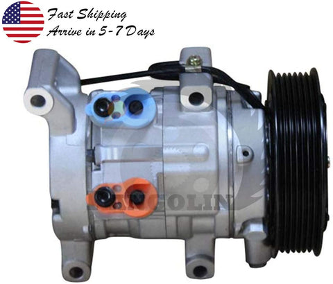 447260-8020 Air Conditioner Compressor Diesel AC Compressor with Clutch Assy for Toyota hilux 2013 10S11C Air Conditioning Compressor Spare Parts with 3 Month Warranty