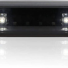 Sanzitop LED Third Brake Light Cargo Lamp Tail Light fit for 99-06 Chevrolet Silverado/GMC Sierra 1500-3500 HD, 2007 Chevrolet Silverado/GMC Sierra 1500-3500 HD Classic (Black Housing Smoke Lens)